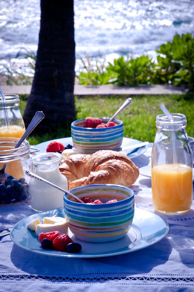 Picnic Breakfast On The Beach