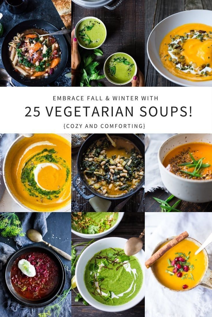 Easy Healthy Vegetarian Soups