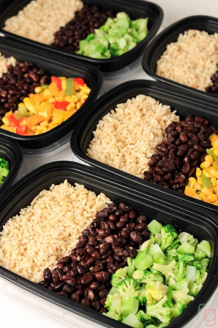 Easy Healthy Vegetarian Meal Prep Ideas