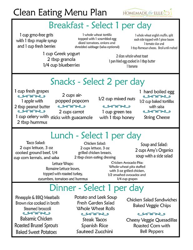 Clean Eating Meal Plans For Beginners