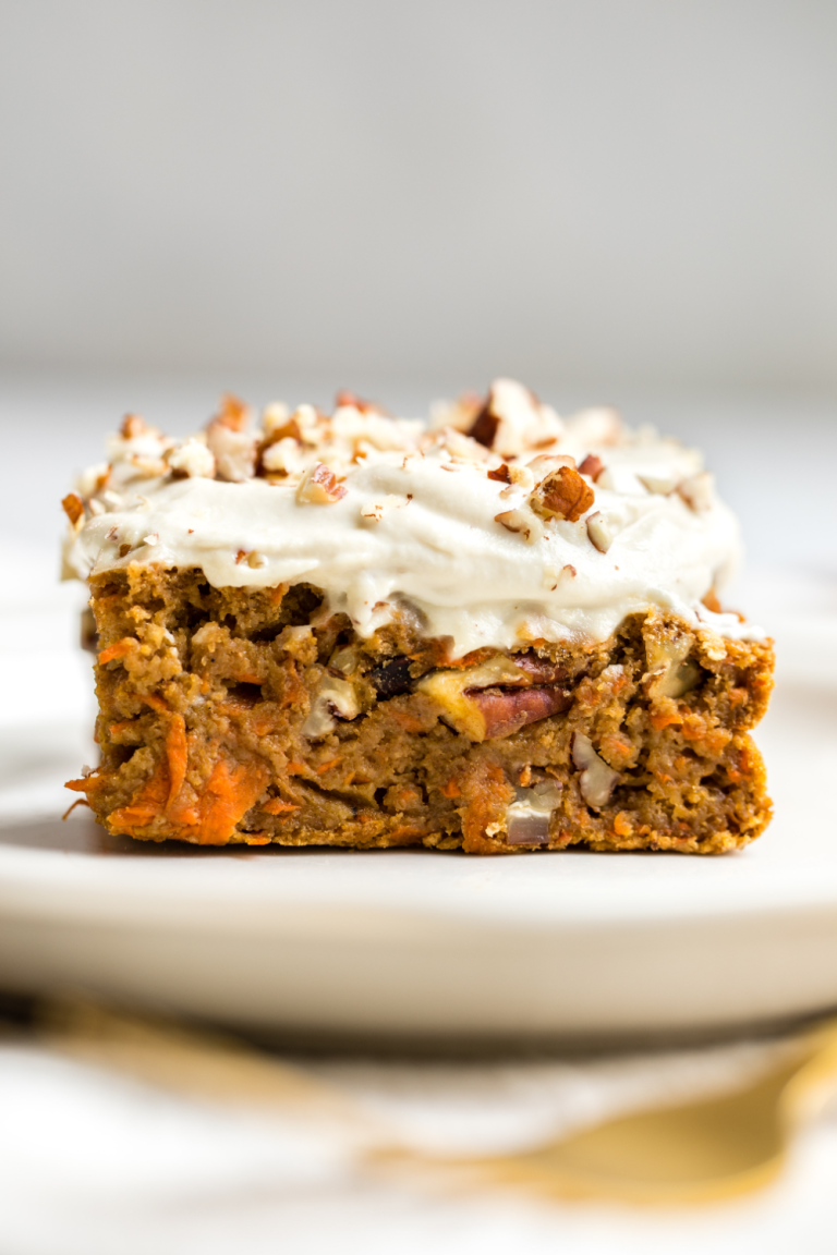 Healthy Carrot Cake Vegan