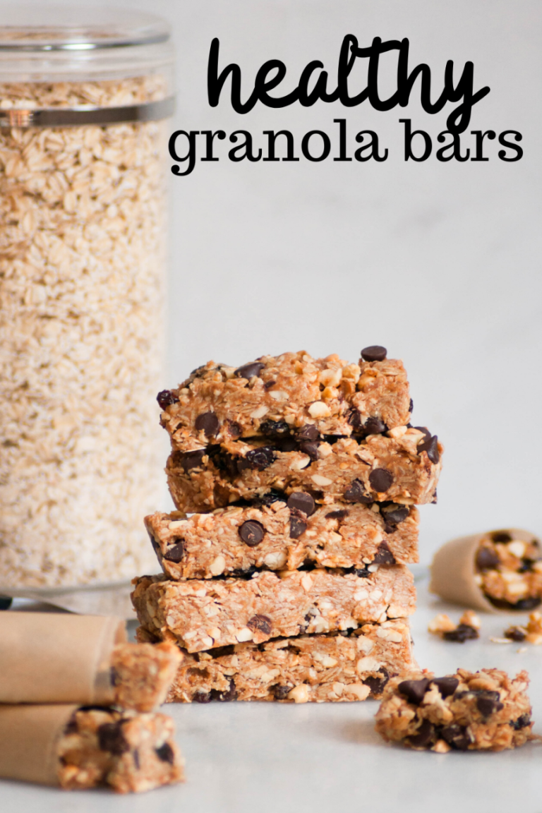 Recipe For Granola Bars Without Peanut Butter