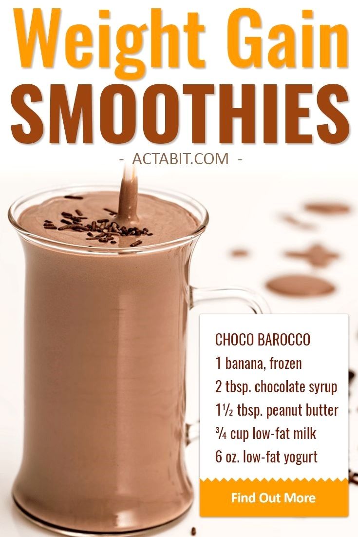 Easy Smoothie Recipes For Weight Gain