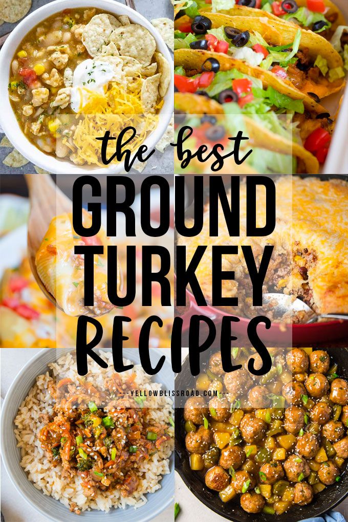 Easy Ground Turkey Recipes