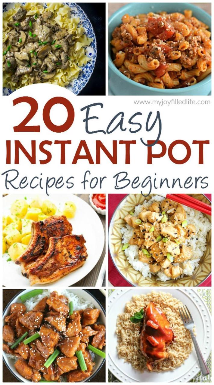 Easy Instant Pot Recipes