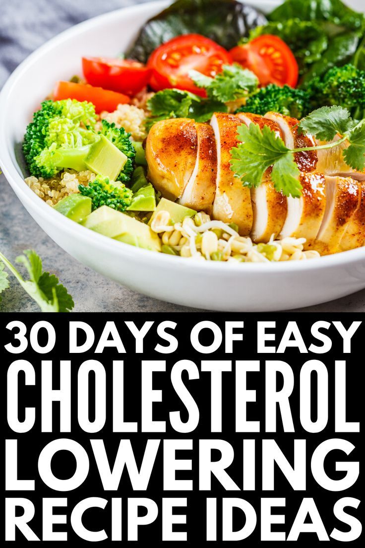 Low Cholesterol Recipes