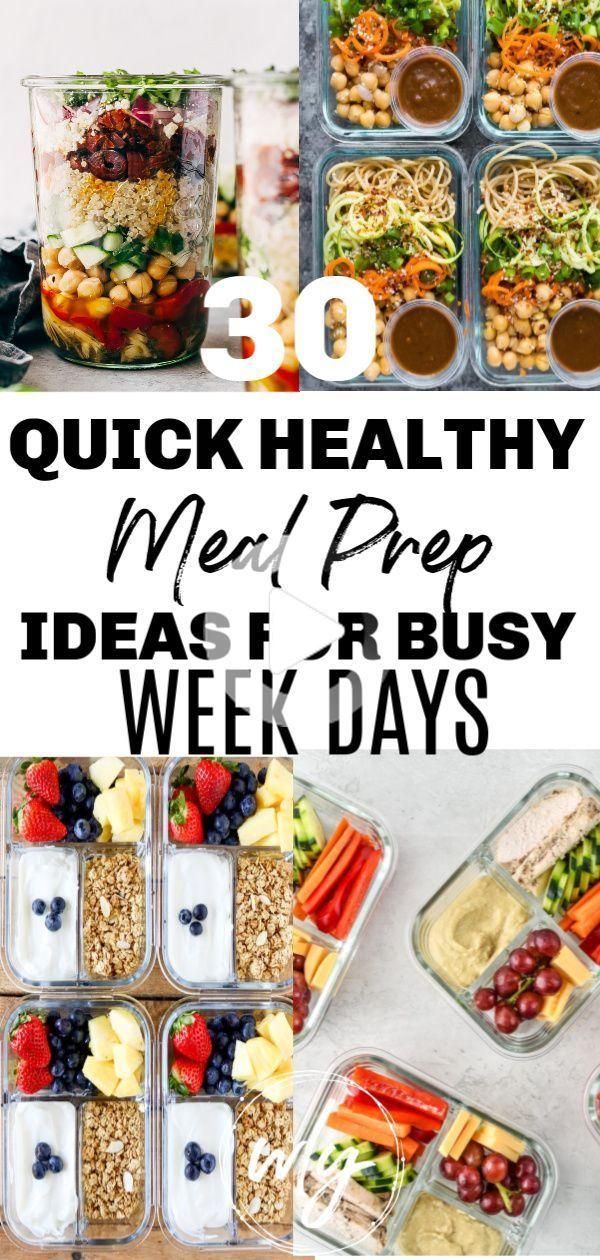 Easy Healthy Breakfast Meal Prep Ideas