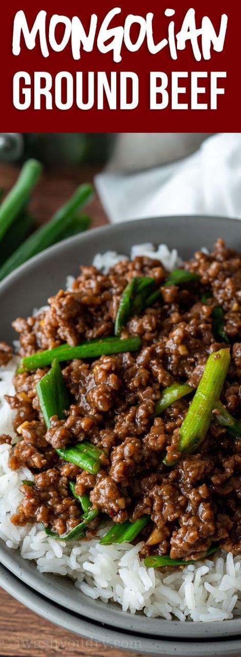 Super Easy Ground Beef Recipes