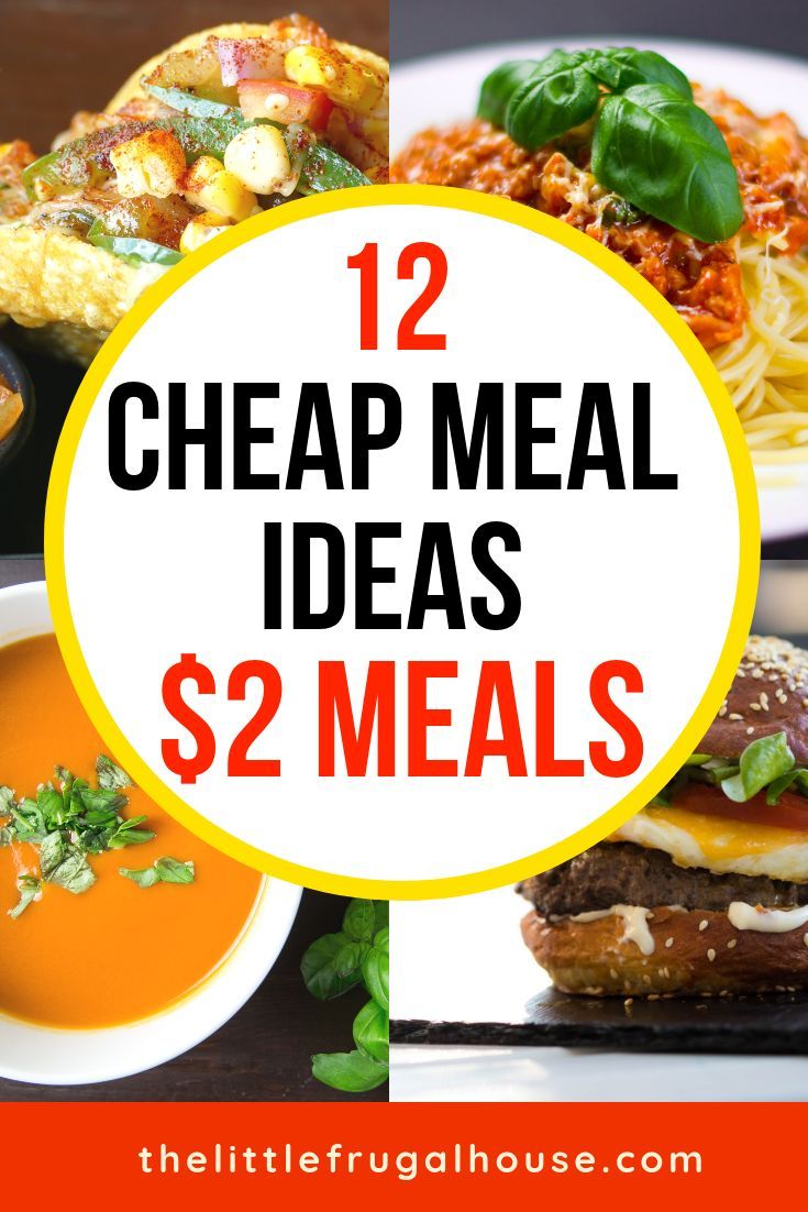 Cheap Meals For 2 On A Budget