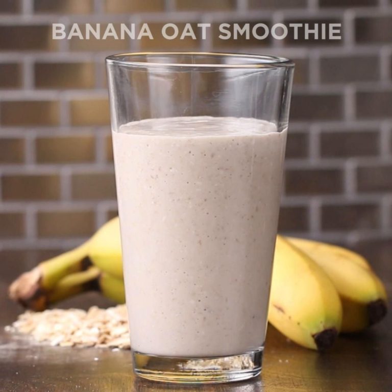 Breakfast Smoothies With Oats