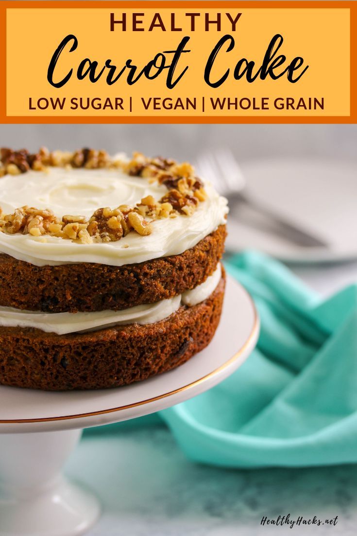 Healthy Vegan Carrot Cake Frosting