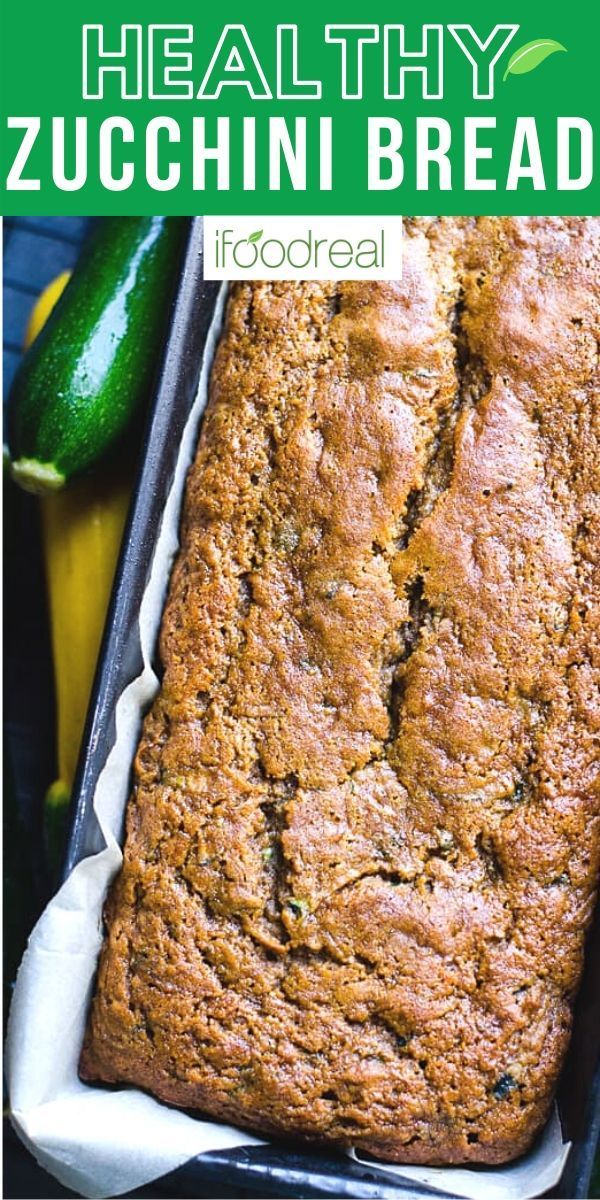 Healthy Zucchini Bread With Applesauce