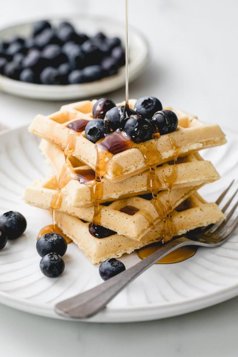 Easy Healthy Vegan Waffle Recipe