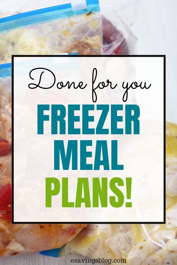 Easy Cheap Freezer Meals