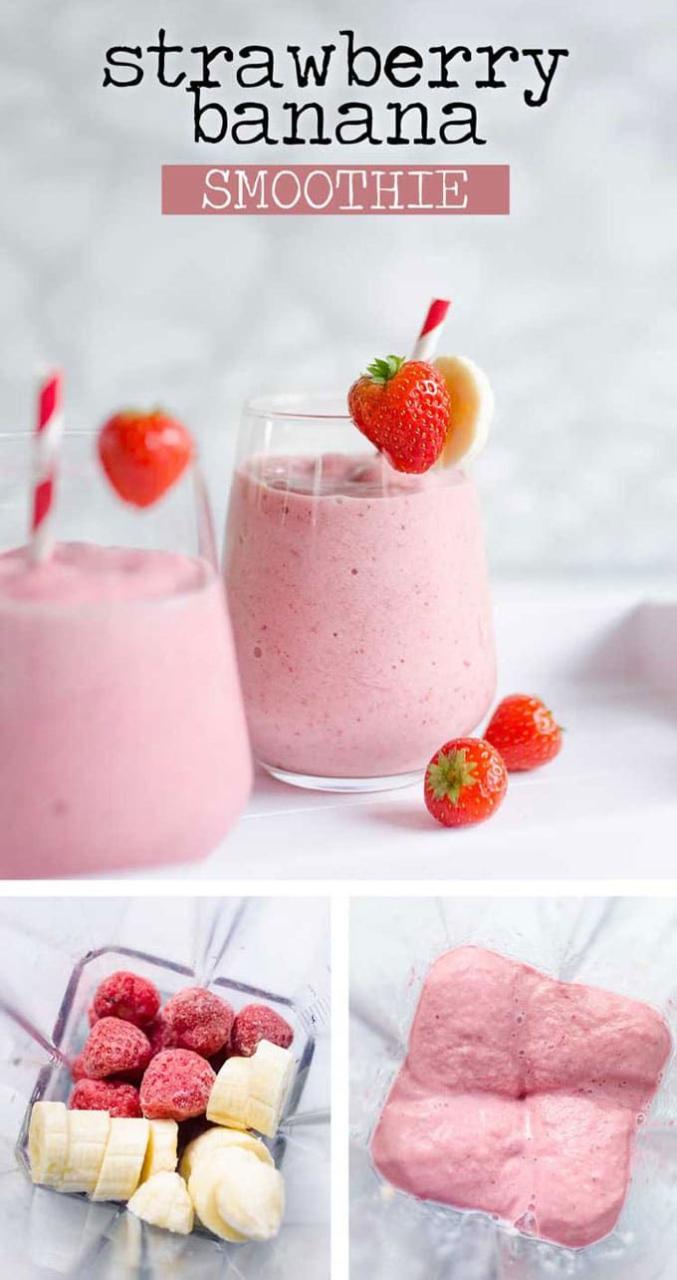 Easy Smoothie Recipes 3 Ingredients Without Banana