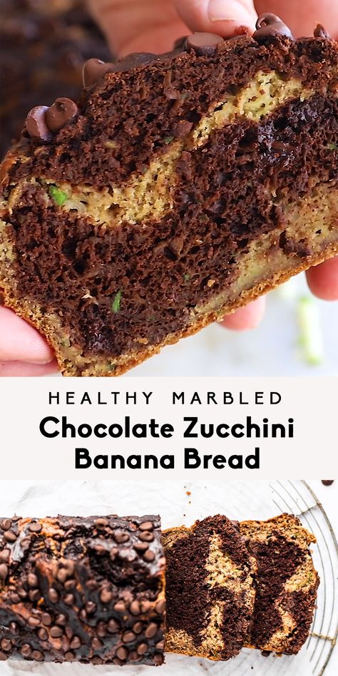 Healthy Zucchini Bread Chocolate