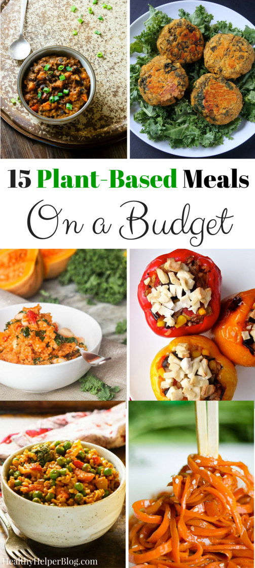 Budget Plant Based Meals