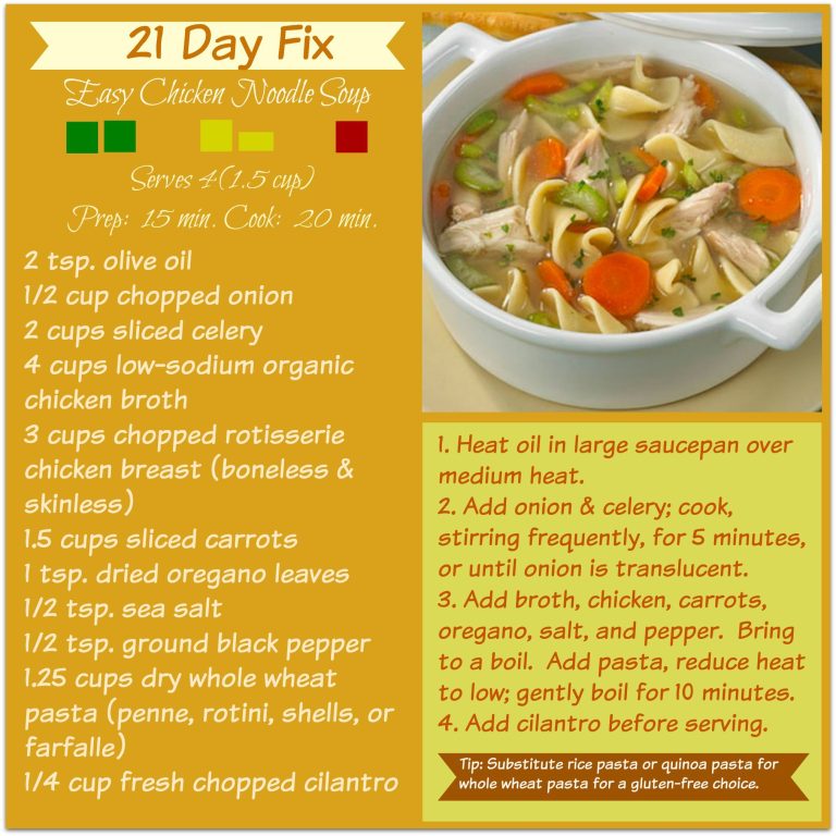 Healthy Chicken Noodle Soup Recipes For Weight Loss