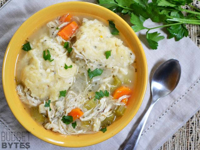 Budget Bytes Chicken And Dumplings