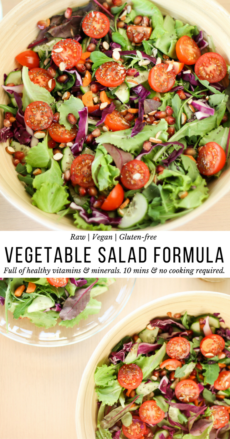 Healthy Veg Salad Recipes For Dinner