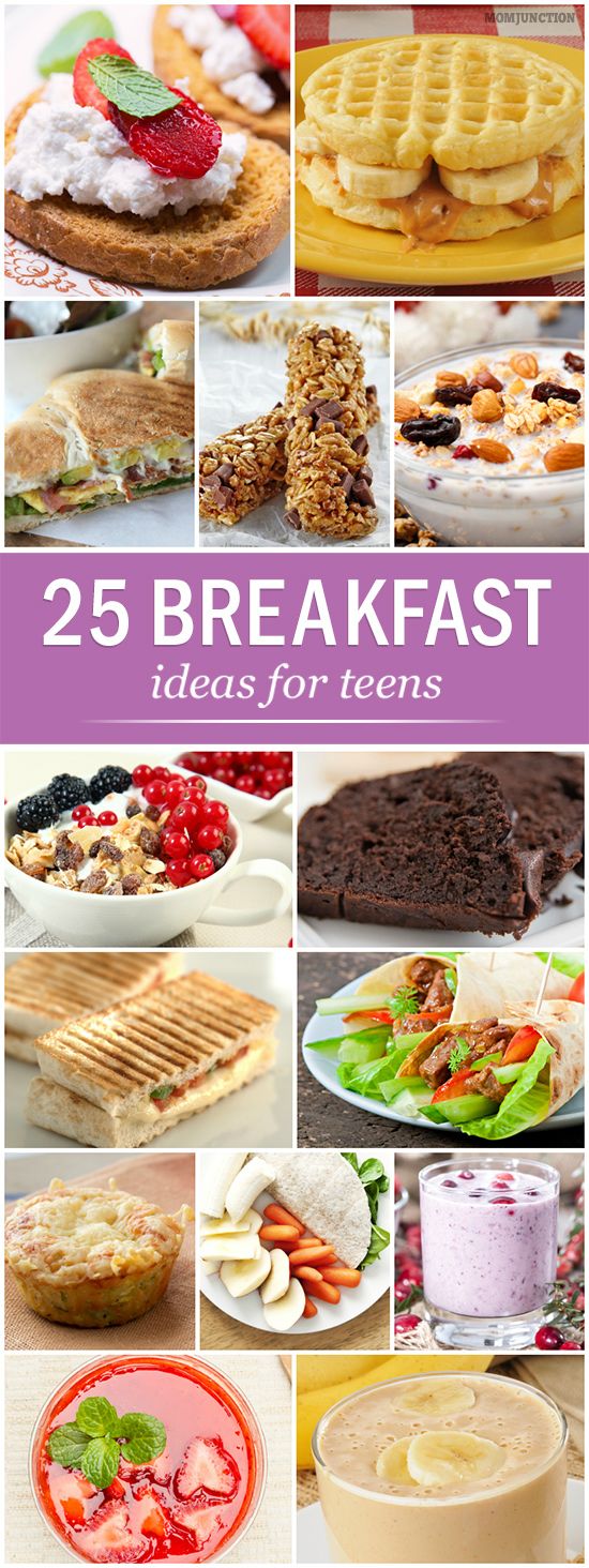 Healthy Breakfasts For Teens