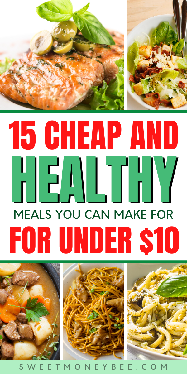 Healthy Dinners For One Cheap