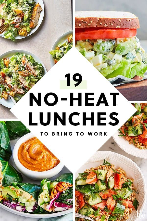 Lunch Ideas For Work No Microwave