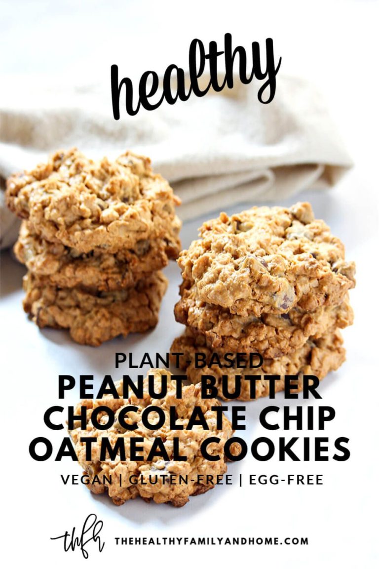 Vegan Oatmeal Cookies Peanut Butter