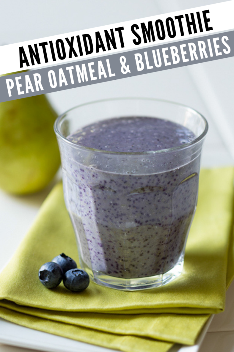 Breakfast Smoothie With Oatmeal