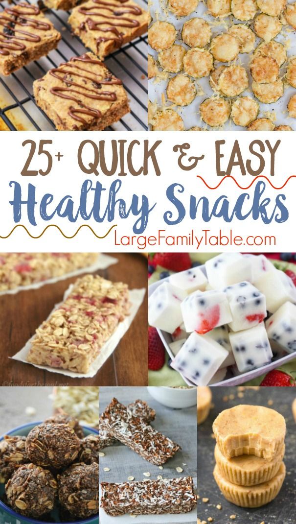 Healthy Snacks Recipes Quick Easy