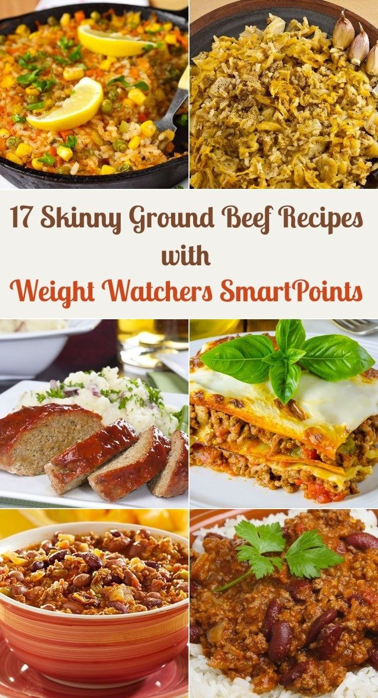 Healthy Ground Beef Recipes Weight Watchers