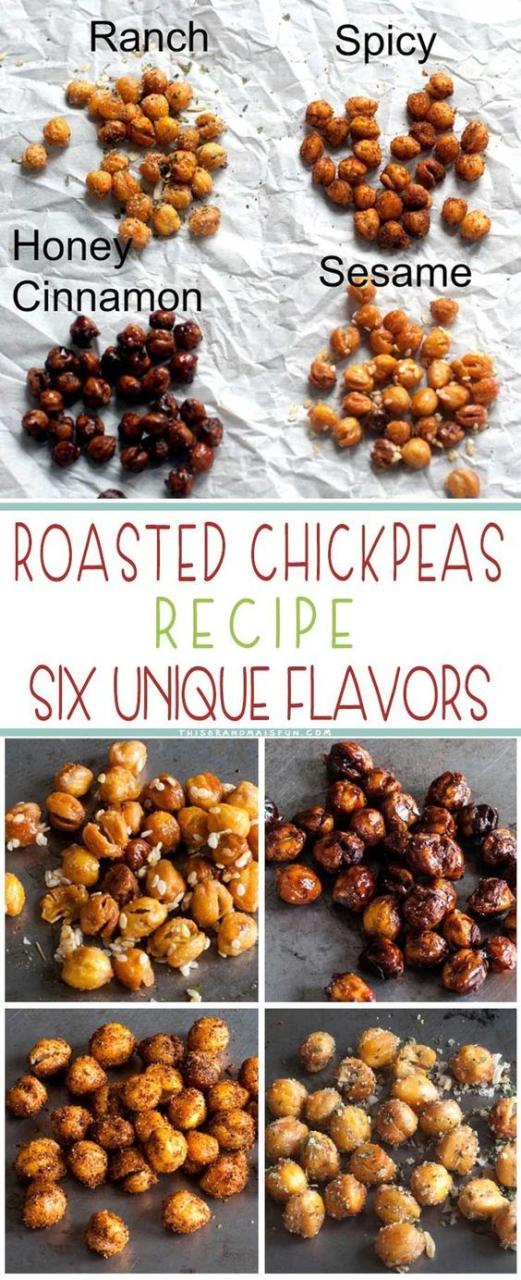 Roasted Chickpeas Recipes Vegan