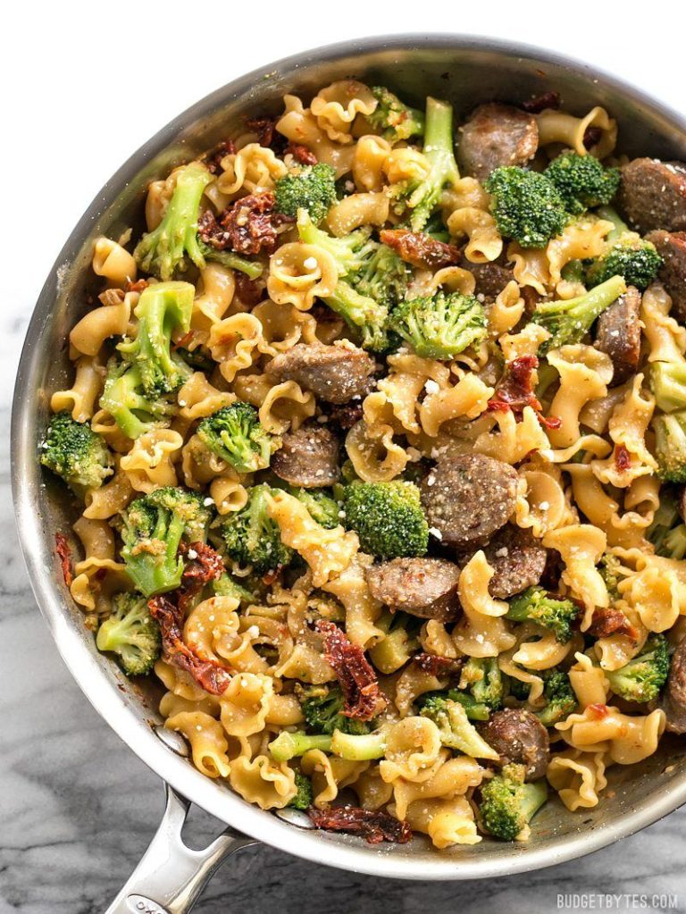 Budget Bytes Sausage Pasta