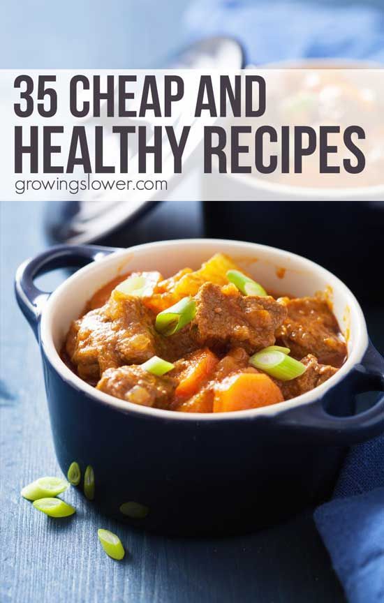 Cheap Healthy Supper Ideas