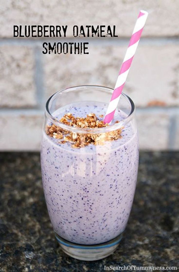 Breakfast Smoothie Recipes With Oats