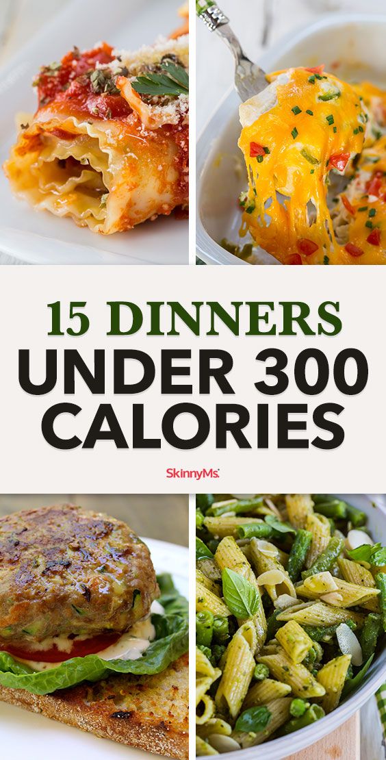 Low Calorie Dinner Menus