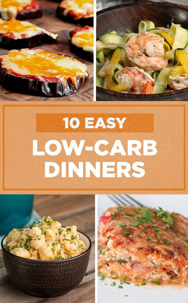 Low Carb Dinners