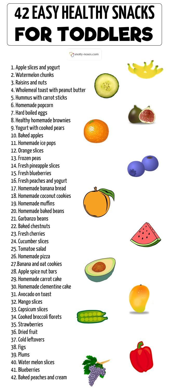 Quick Easy Healthy Snacks For Toddlers