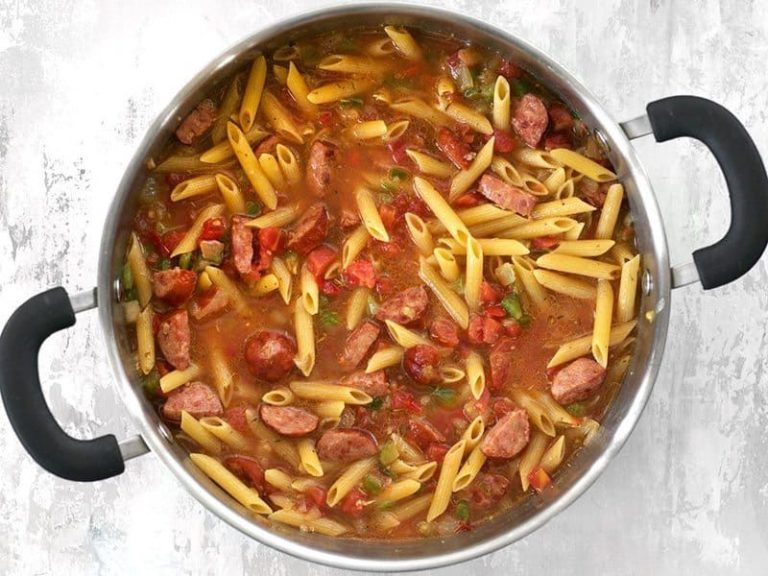 One Pot Sausage Pasta Budget Bytes