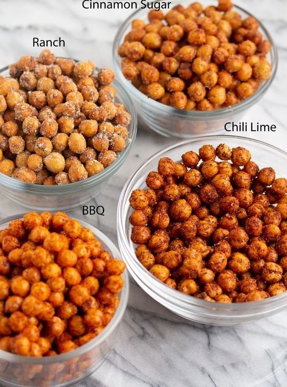 Roasted Chickpeas Recipe Flavors