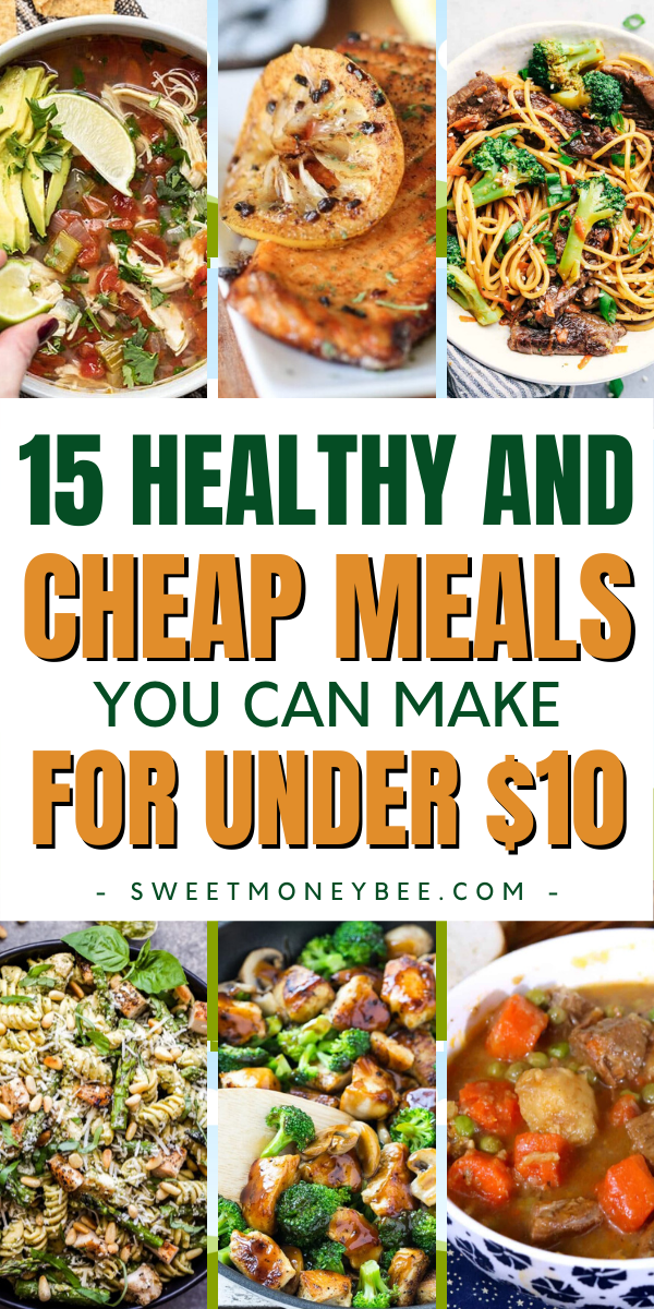 Good Cheap Healthy Meals