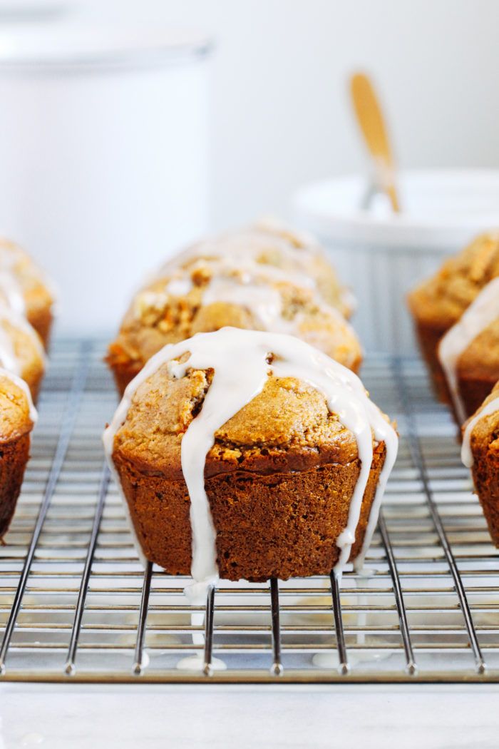 Healthy Carrot Cake Muffins Gluten Free