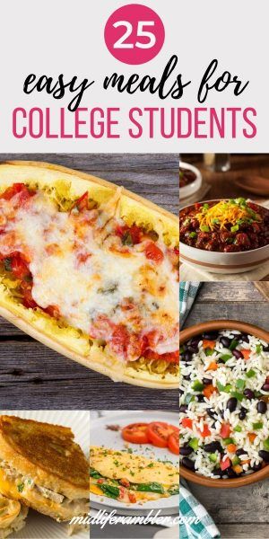 Cheap And Easy Dinner Ideas For College Students