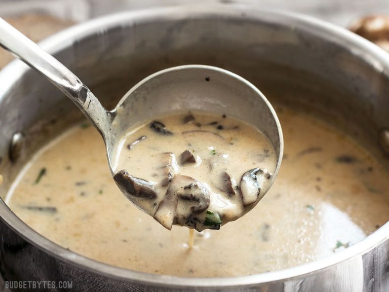 Budget Bytes Mushroom Soup