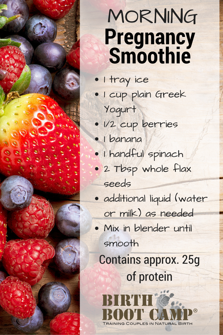 Good Fruit Smoothie Recipes For Pregnancy