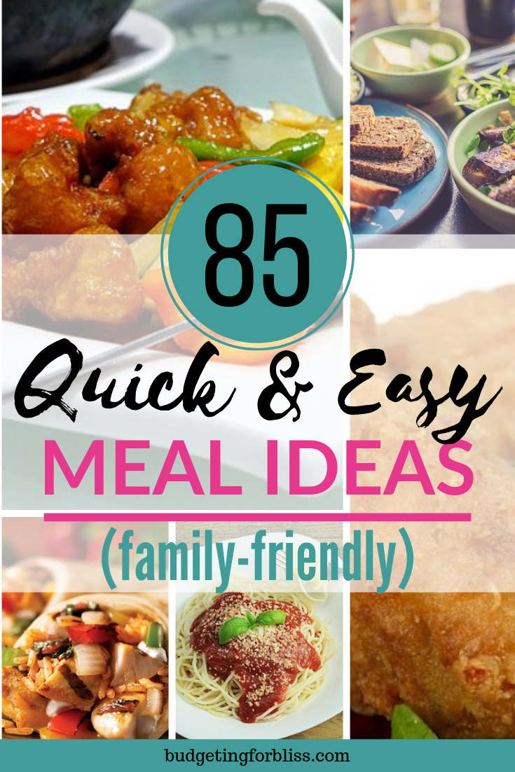 Easy Weekday Meals On A Budget